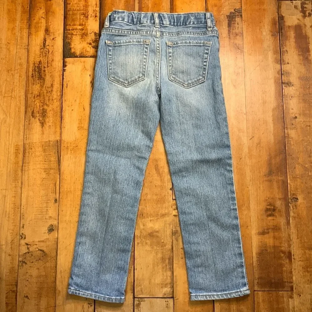 Childrens place jeans size 5 skinny stretch light wash jeans cotton spring